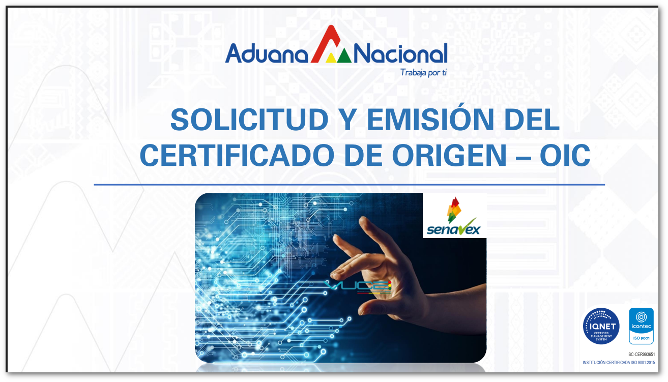 CERTIFICADO OIC